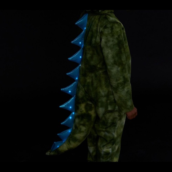 Pottery Barn 3T Light Up T-Rex Halloween Costume - Picture 5 of 6